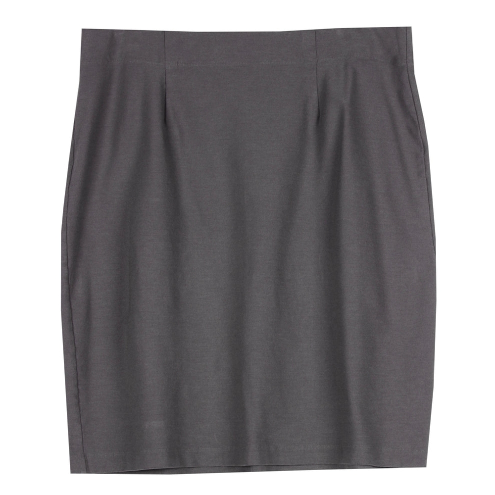 Eileen Fisher Gray Mini Pencil Skirt for Work